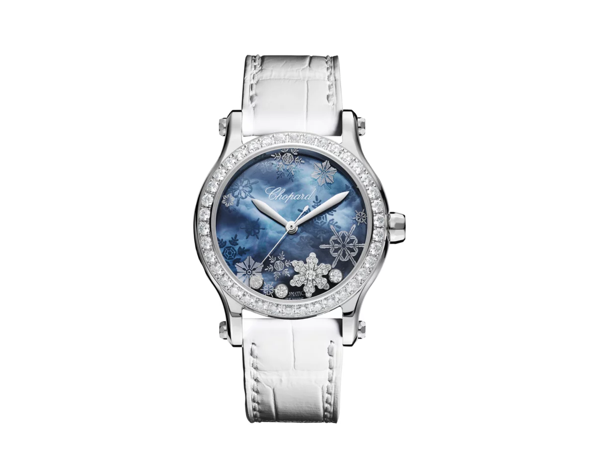 Happy Snowflakes Steel Diamonds Automatic 36 mm: Chopard watch 